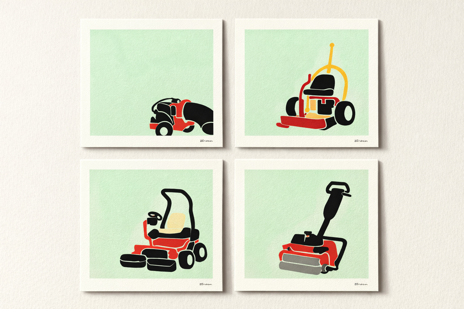 Ground Game Print Set
